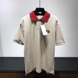 Replica Gucci Polo with GG Embroidery