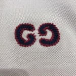 Gucci Polo with GG Embroidery Off White