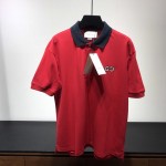 Gucci Polo with GG Embroidery Red