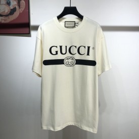 Replica Gucci Oversize T-shirt with Gucci Logo