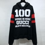 Gucci 100 cotton hoodies black