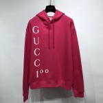 Gucci 100 cotton sweatshirt Fuchsia