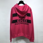 Gucci 100 cotton sweatshirt Fuchsia