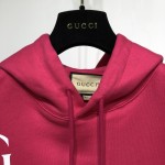 Gucci 100 cotton sweatshirt Fuchsia