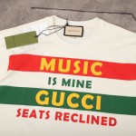 Gucci 100 cotton T-shirt off white