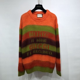 Gucci 100 wool sweater Multicolor