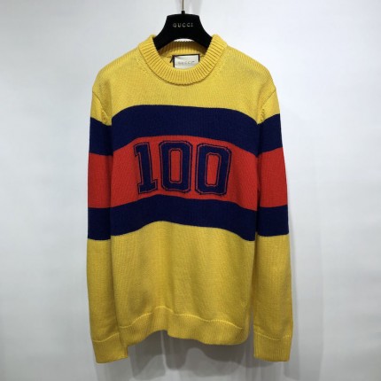 Gucci 100 wool sweater Yellow