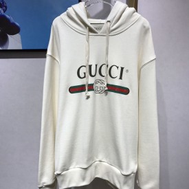 Replica gucci logo hoodie 