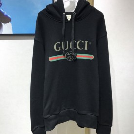 Replica gucci logo hoodie 