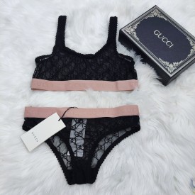 Replica Gucci Bikini Black