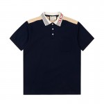 Gucci Cotton jersey polo shirt ‎727906 Blue