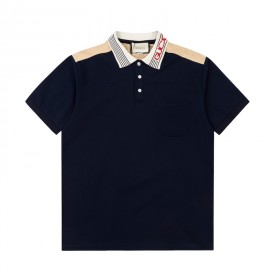 Replica Gucci Cotton jersey polo shirt