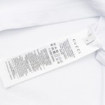 Gucci Cotton jersey polo shirt ‎with web 713997 White