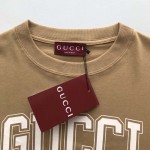 Gucci Cotton jersey printed T-shirt Beige ‎798115