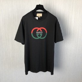 Replica Gucci Cotton jersey printed T-shirt