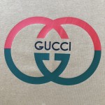 Gucci Cotton jersey printed T-shirt ‎Camel ‎771758