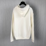 Gucci Cotton jersey hooded sweatshirt ‎753595 Off white