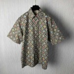 Gucci Cotton Poplin Shirt with Print 782499