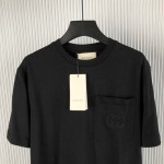 Gucci Cotton jersey T-shirt with patch Black ‎774347