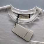 Gucci Cotton jersey T-shirt with patch White 774347