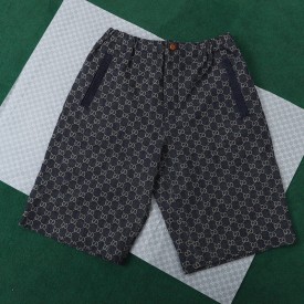 Replica Gucci gg denim shorts