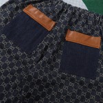 Gucci Eco washed organic denim shorts 