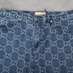 Gucci GG Jacquard Denim Pant ‎623953