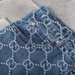 Gucci GG Jacquard Denim Pant ‎623953