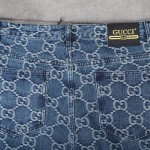 Gucci GG Jacquard Denim Pant ‎623953