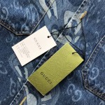 Gucci GG Liquid Hearts Denim Shirt 78381