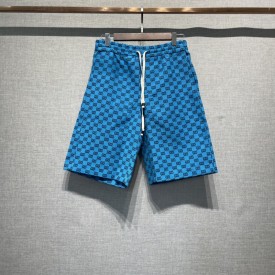 Gucci GG Multicolour canvas shorts Blue