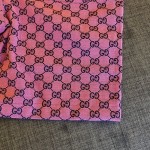 Gucci GG Multicolour canvas shorts Red