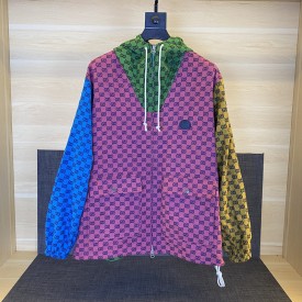 Gucci GG Multicolour Jersey Jacket