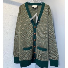 Replica Gucci GG stripe Wool Cardigan