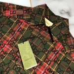 Gucci GG tartan wool shirt ‎721464