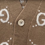 Gucci GG wool cardigan beige