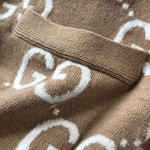 Gucci GG wool cardigan beige