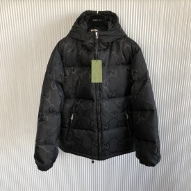 Replica Gucci Jumbo GG canvas jacket