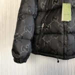 Gucci Jumbo GG canvas jacket ‎698710 Black