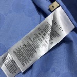 Gucci Jumbo GG cotton jacquard bowling shirt ‎734123