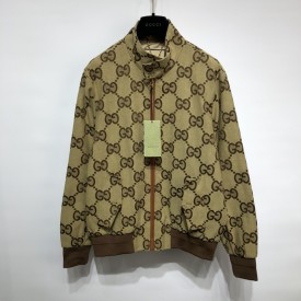 Replica Gucci Jumbo GG canvas jacket