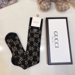 Gucci Lame GG socks Women Black