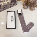 Gucci Lame GG socks Women Grey