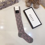 Gucci Lame GG socks Women Grey