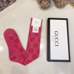 Gucci Lame GG socks Women Pink