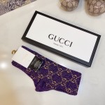 Gucci Lame GG socks Women Purple