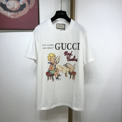 Gucci 'Mad Cookies' print T shirt White