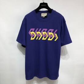 Replica Gucci mirror print t shirt