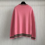 Gucci Pineapple cotton sweater Pink