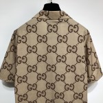 Gucci Pineapple GG canvas bowling shirt ‎677050